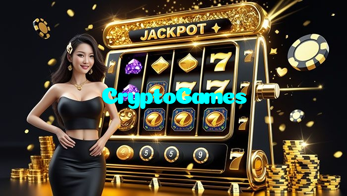 CryptoGames casino presented on mobile device in Pakistan with slots and live games