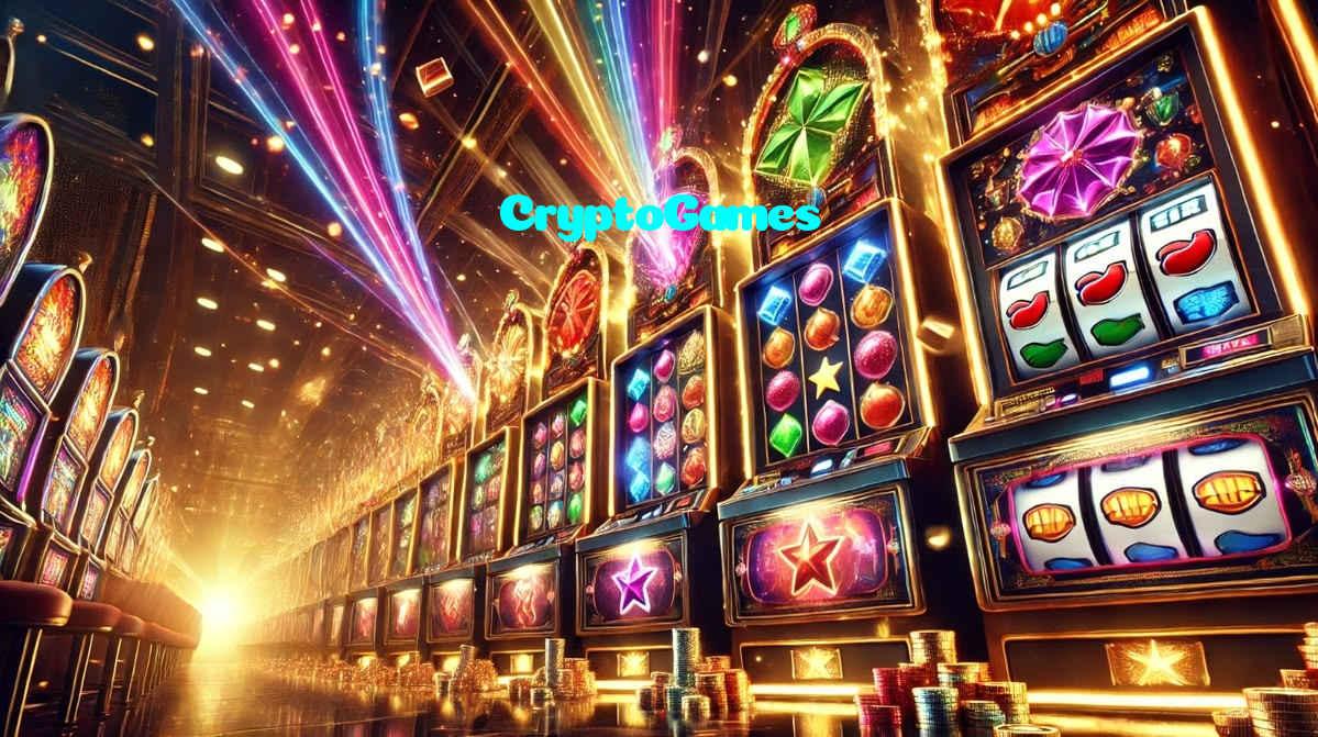 CryptoGames casino presented on mobile device in Pakistan with slots and live games